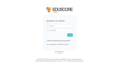 Desktop Screenshot of eduscore.net