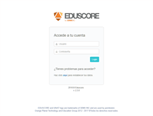 Tablet Screenshot of eduscore.net